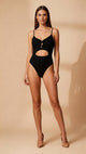 Jess Wear- Black Full swim wear